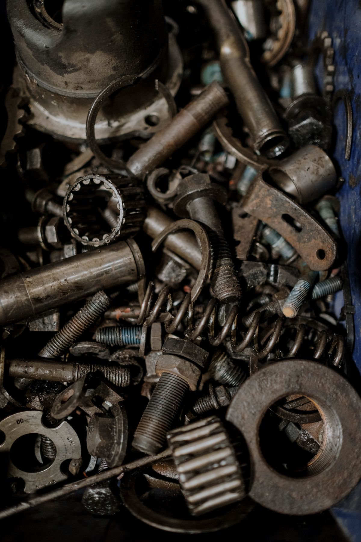 Real metal automotive gears and spare parts